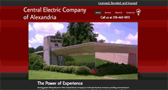 Desktop Screenshot of centralelectricco.com